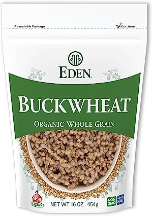 EDEN FOODS Organic Buckwheat Hulled Whole Grain, 16 OZ