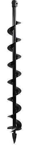 Punta per Moto Trivella a Spirale Per Piantare Alberi,Arbusti,Piante,Pali Lunghezza 80CM. Disponibile in due diametri da 100MM e 150MM (100 MM)
