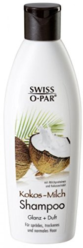 Swiss-o-Par - 4 x Kokos-Milch Shampoo, á 250 ml (1 Liter)