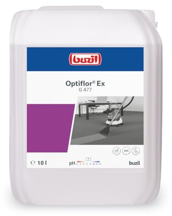 Spray detergente per estrazione buzil G477 Opti Flor della ex 10 L tappeti,