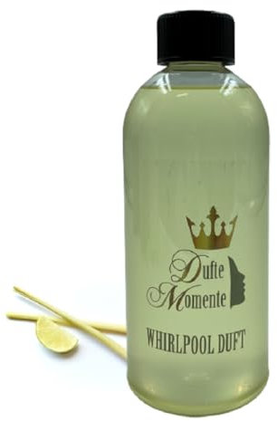 Dufte Momente | Whirlpool Duft Lemongras 500ml | mit naturreinen und natürlichen ätherischen Ölen | kein Schaum | vegan und ohne Tierversuche