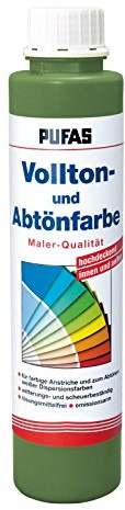 PUFAS Vollton- und Abtönfarben chromoxidgrün 0,75 Liter