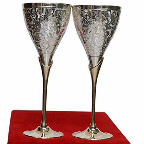The German Silver Company Silber Weinkelch, Weinglas