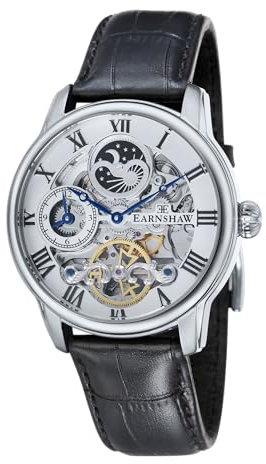 Thomas Earnshaw Herren- Armbanduhr Longitude Analog Automatik