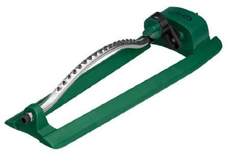 Orbit Green Metal & Plastic Oscillating Sprinkler, 3000 Sq Ft, 17 Nozzles