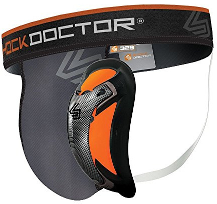 Shock Doctor Coquille de Protection Compression Ultra Supporter Carbon Flex Cup Blanc Blanc XXL