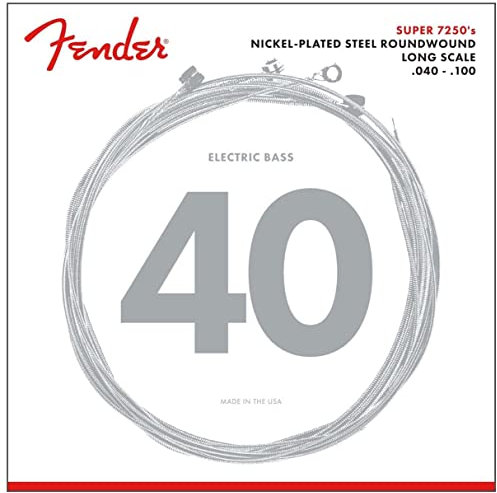 Fender Saitensatz für E-Bass7250L (040/100) - vernickelt,0737250403