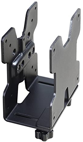 Ergotron Thin Client Mount - Mounting kit (holder, mounting hardware, strap) for personal computer - black - pole mount - for P/N: 45-353-026, 45-354-026