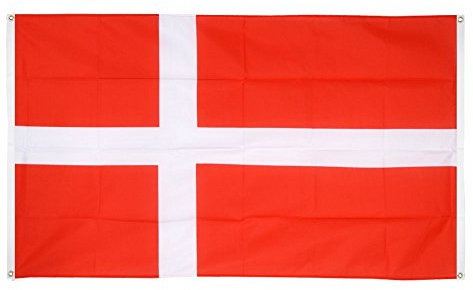 Flaggenfritze® Balkonflagge Dänemark
