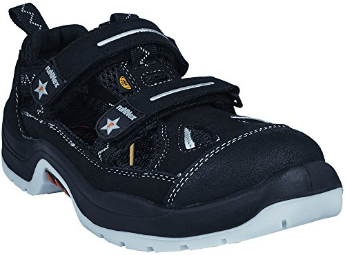 ruNNex 5106-40 säkerhetssandaler Team Star, S1, storlek 40, svart/vit