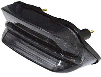 SHIN YO LED-Rücklicht mit getöntem Glas, YAMAHA XJR 1300 99- (Black) | Motorrad-Rück- und Bremslicht kombiniert, E-Prüfzeichen, integrierte Kennzeichenbeleuchtung; 1x Rücklicht mit getöntem Glas