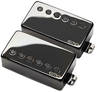 EMG JH James Hetfield Signature Guitar Pickup Set, Black Chrome