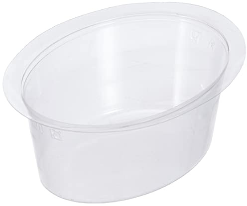 GUILLIN - MOULIPACK OGL SACHET DE 150 Moule Translucide pour Œuf en Gelée, Polystyrène, Transparent, 8,6 x 6,6 x 3,4 cm