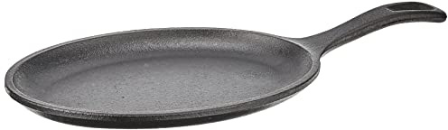 LODGE Plancha ovalada c/asas cocina-mesa 25,4x19cm