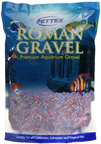Gravier romain aquatique à gravier romain Pettex, 2 kg, mélange tricolore