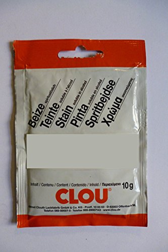 Clou Spiritusbeize in Pulver 10 g. Inhalt orange 153