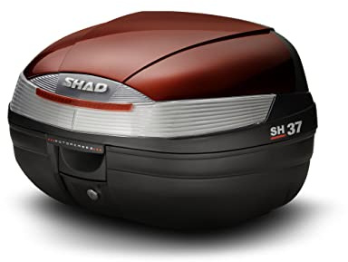 SHAD D1B37E09 Topcase-Zubehör, Rot, m | Vielseitig einsetzbar