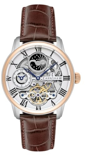 Thomas Earnshaw Herren- Armbanduhr Longitude Analog Automatik