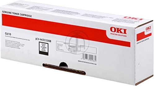 OKI original - OKI C 610 DM (44315308) - Toner schwarz - 8.000 Seiten