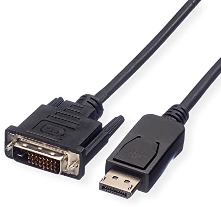 VALUE Câble DisplayPort DP ST - DVI (24+1) ST, LSOH, noir, 2 m