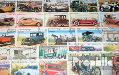 Prophila Collection Motivos 50 Varios Oldtimer Coches Sellos (Sellos para los coleccionistas) Coches/tráfico por Carretera