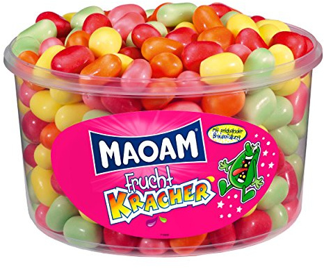 Haribo Maoam petardo de frutas, paquete á 1 unid. (1 x 1,2kg)