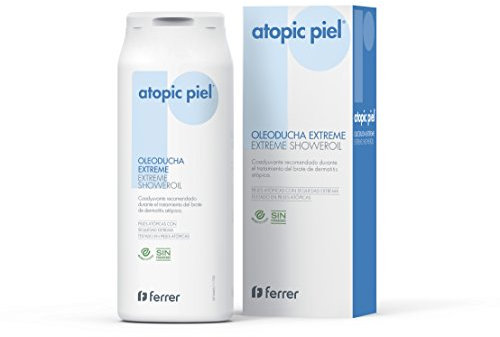 Repavar Atopic Piel - Aceite de Ducha para Reforzar la Barrera Cutánea - Oleoducha Extrem para Pieles Atópicas, Secas y Muy Secas - Ideal para Tratar los Brotes - 200 ml