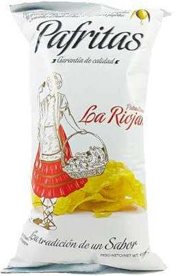 Pafritas Spanish Potato Crisps (Artisan Oak-Smoked Paprika)