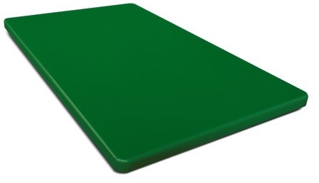 Kesper 30154 HACCP Schneidebrett Kunststoff 50 x 30 x 2 cm, grün