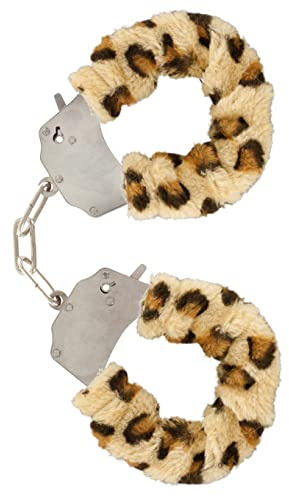 Toy Joy Furry Fun Hanschellen Plüsch Leopard, 1 Stück