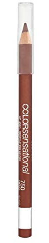 Maybelline New York Make-Up Lipliner Color Sensational Lippen Konturenstift Choco Pop/Kräftiges Schokobraun mit pflegender Wirkung, 1 x 2,5 g