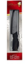 Kitchen Pro Slice14 Coltello, in Ceramica, Lama Nera, 15 cm