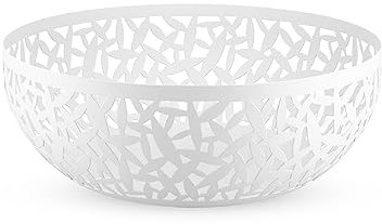 Alessi MSA04/29 W Cactus, Obstschale aus Stahl, super weiß
