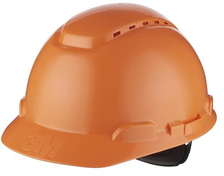 3M Schutzhelm, Ratschenverschluss, belüftet, Kunststoffschweißband, H700 Serie, 1 Stück