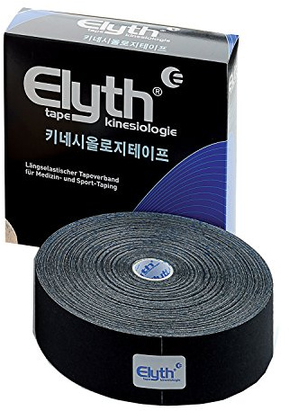 Elyth Tape Kinesiologie 5cm x 32m schwarz