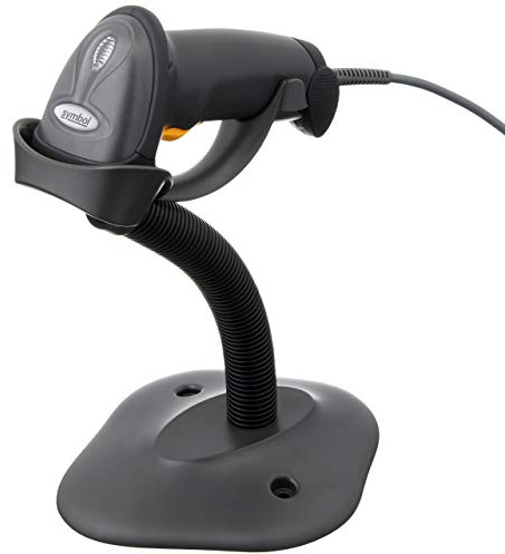 Symbol Motorola Ls2208 USB Scanner Kit - Inkluderar Ls2208 Skanner, stativ och USB-kabel för Plug and Play-drift (P/N Ls2208-Sr20007R-Na)