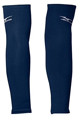Mizuno Arm Sleeves, Navy, OSFM