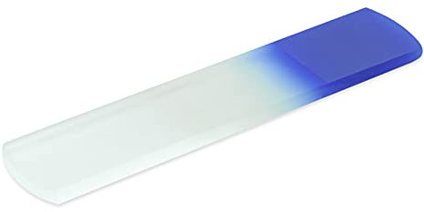 Lime per pedicure e raschietto per i piedi in vetro fatti a mano - Massiccio vetro ceco temperato - Rimozione di pelle dura - pelli morte - pelle ruvida, di calli e di duroni