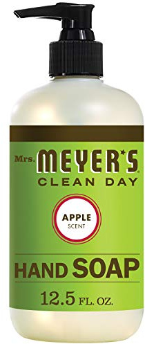 Mrs. Meyer's Clean Day Liquid Hand Soap, Apple, 12.5 Fluid Ounce