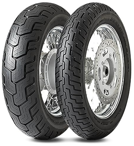 DUNLOP 130/90-15 66P D404 TT TRASERA/Rear -90/90/R15 66P - A/A/70dB - Moto Pneu