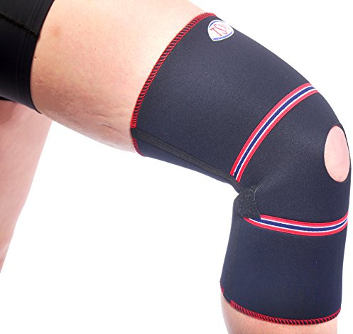 TSM 88 3509 Pro - Rodillera Deportiva (rótula Abierta, Talla S)