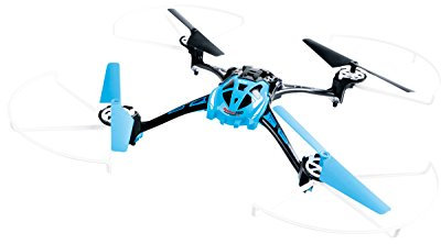 XciteRC 15013000 - Ferngesteuerter RC Quadrocopter Rocket 250 3D - 4 Kanal RTF Drohne, blau