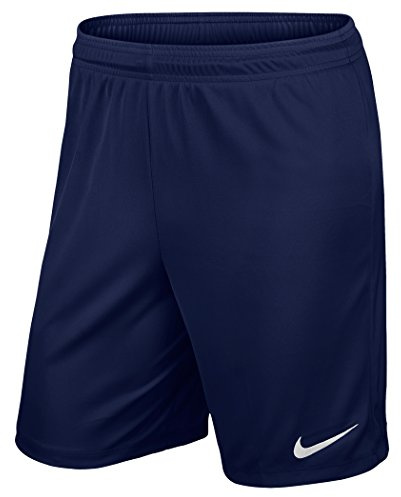 Nike Herren Fußballshorts Park II, Blau (Midnight Navy/White/410), Gr. L