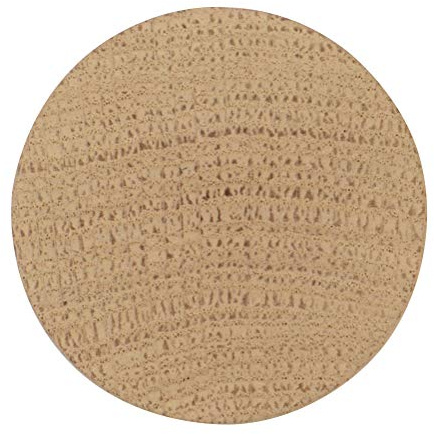 HOME IT® Holzknauf Ø55 mm Eiche natur – Möbelknopf mit M6-Gewindeeinsatz – Schubladengriff oder Wandhaken – inkl. Schrauben & Dübel