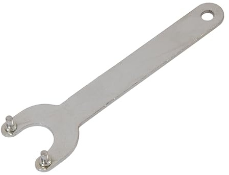 Neilsen CT3091-115mm Pin Spanner for Angle Grinder | Retaining Nut Adjustment & Removal | Steel Tool with Ergonomic Handle for Secure Disc Replacement and Maintenance