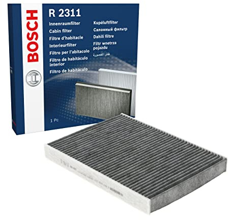 Bosch R2311 - kupéfilter med aktivt kol