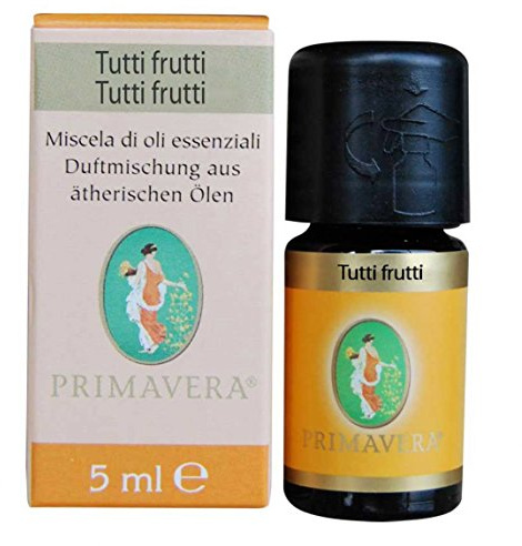 Tutti frutti, 5 ml miscela di oli essenziali puri 100% - Prodotto cosmetico. Uso esterno.