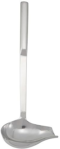 WINCO BW-SP2, Stainless Steel Spout Ladle, 2-Ounce