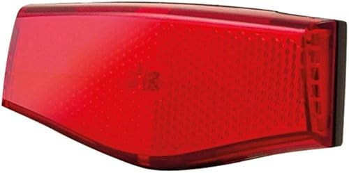 Spanninga Plateo XB Batterie-LED-Rücklicht Schwarz Einheitsgröße