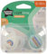 Tommee Tippee Night Time Glow in the Dark Dummies, Symmetrical Orthodontic Design, BPA-Free Silicone, 6-18 Months, Pack of 2 Dummies, Assorted